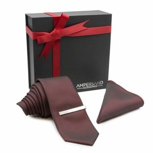 Brand New  Burgundy Tie sets